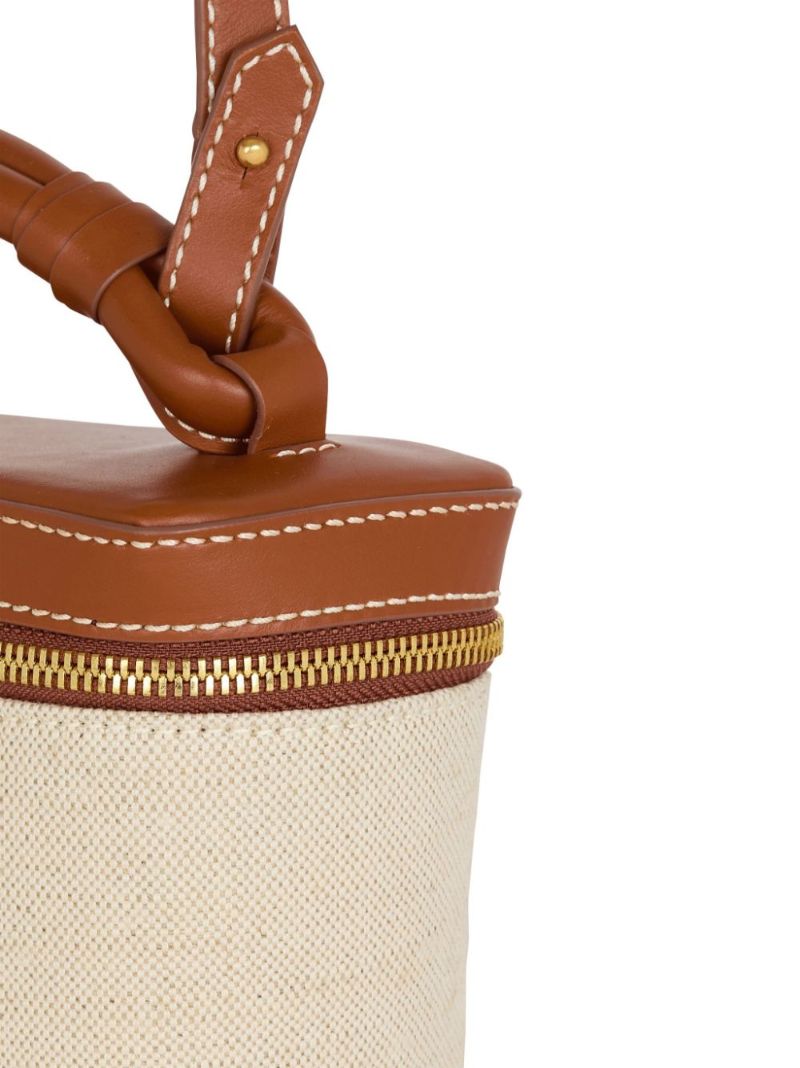 Neutral B-army Vanity Tote Bag