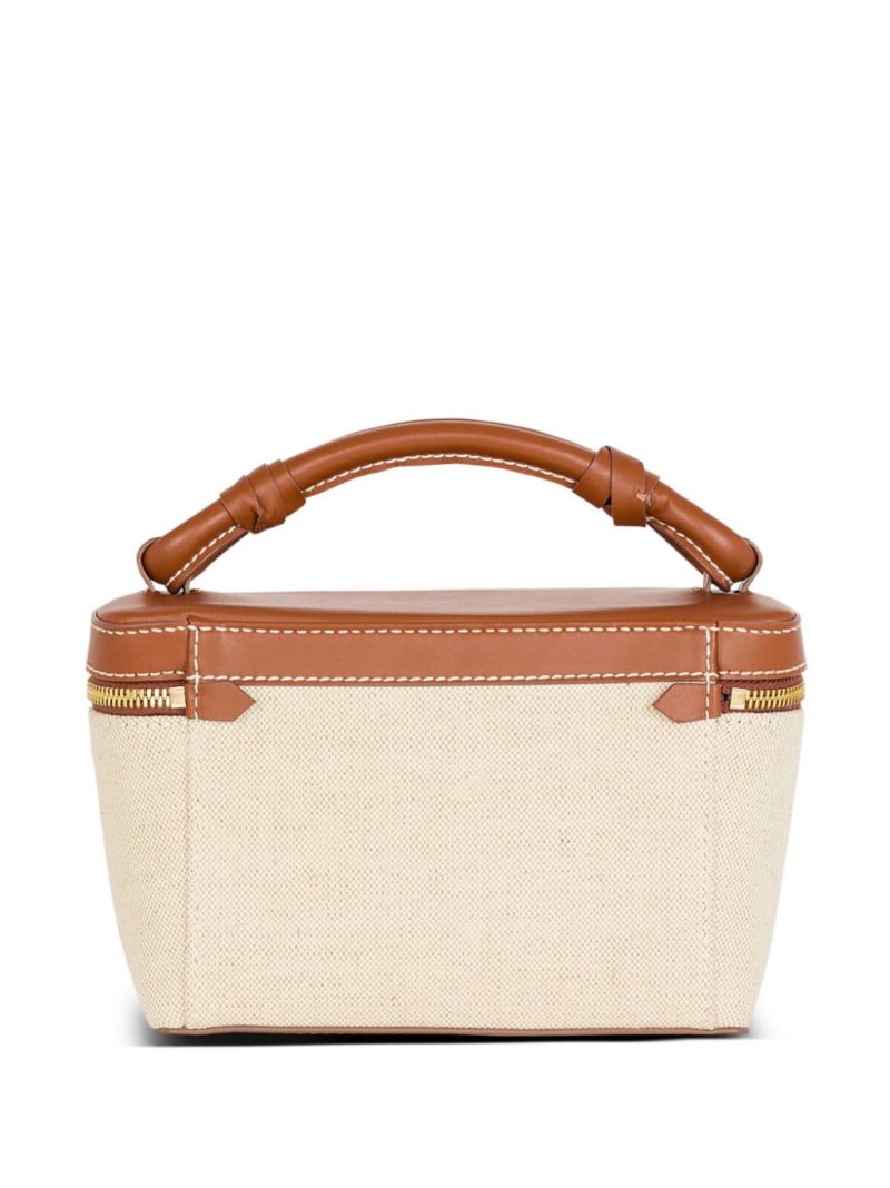 Neutral B-army Vanity Tote Bag