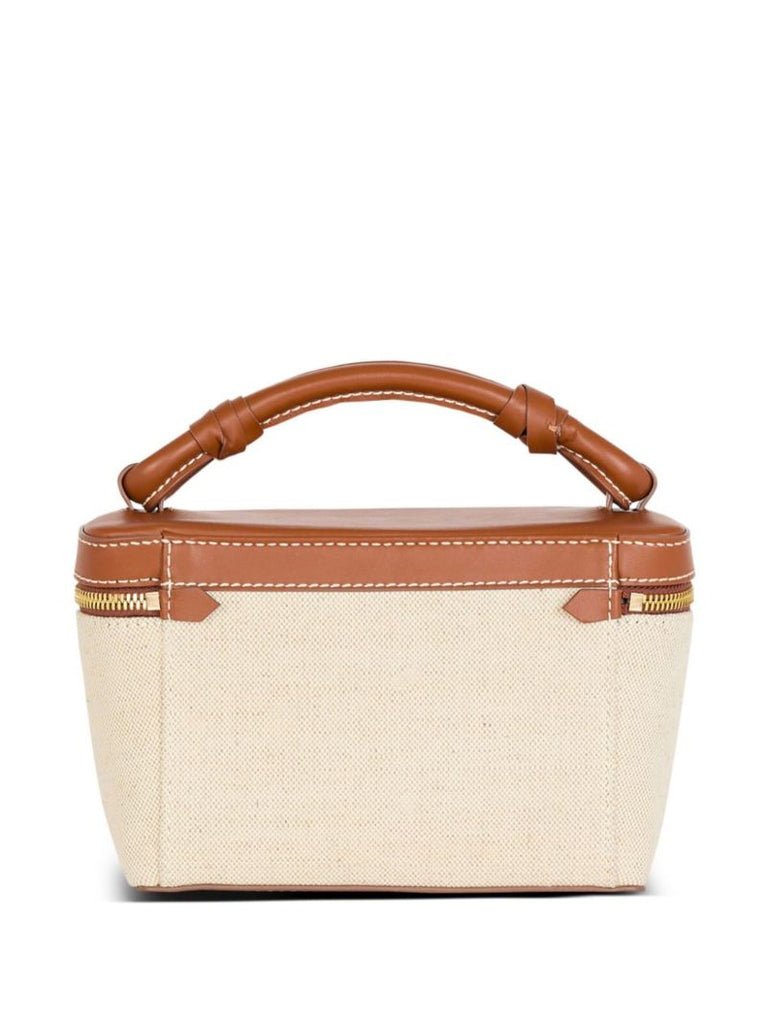 Neutral B-army Vanity Tote Bag
