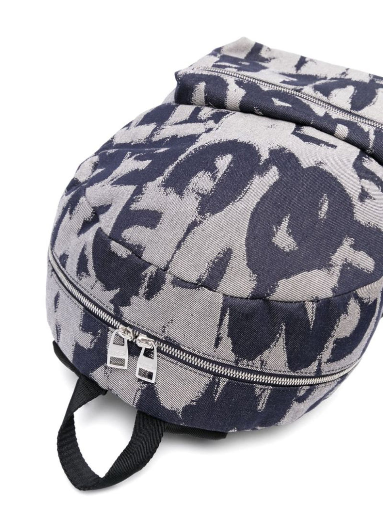 Printed Canvas Backpack