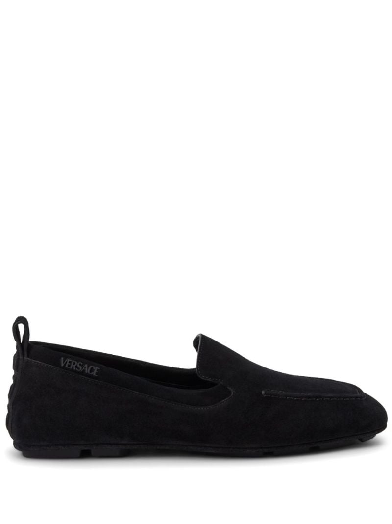 Black Villa Suede Loafers