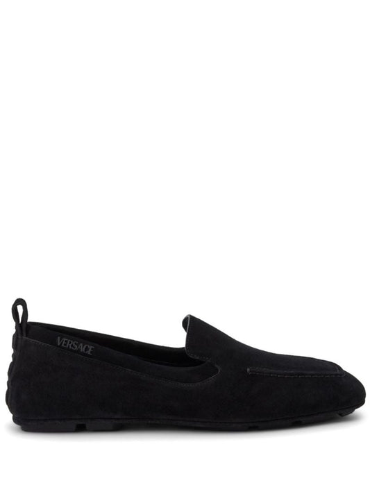 Black Villa Suede Loafers