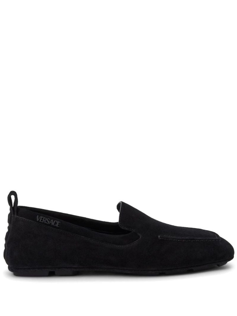 Black Villa Suede Loafers