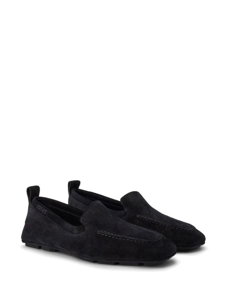 Black Villa Suede Loafers