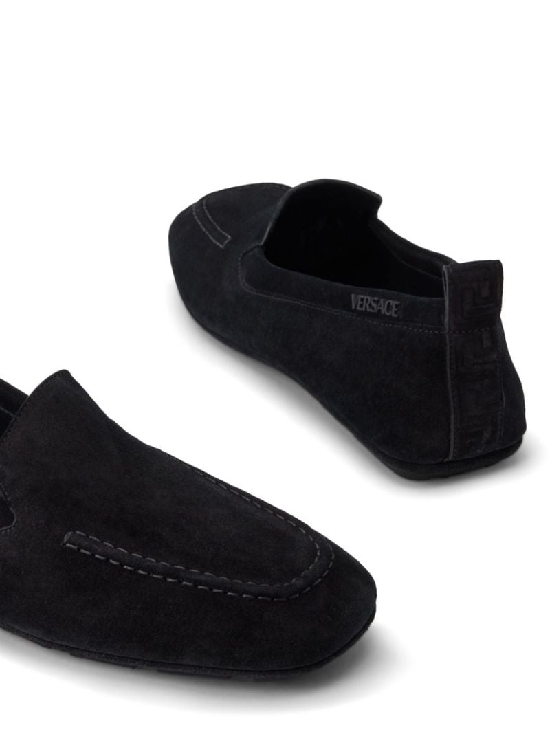 Black Villa Suede Loafers