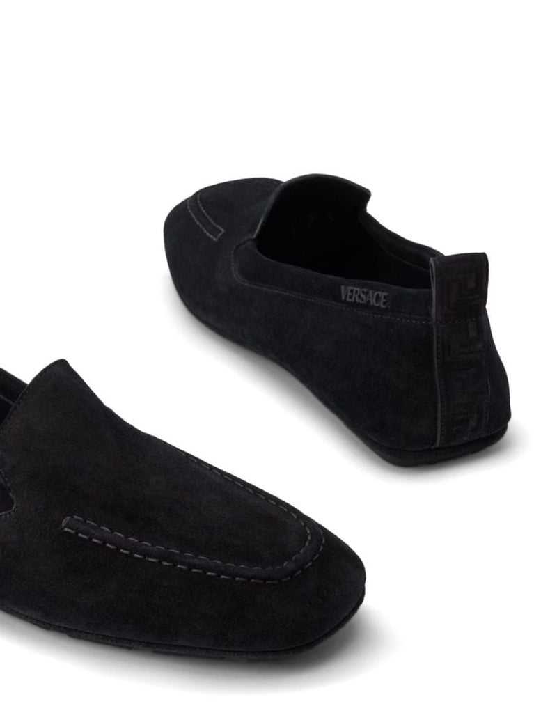 Black Villa Suede Loafers