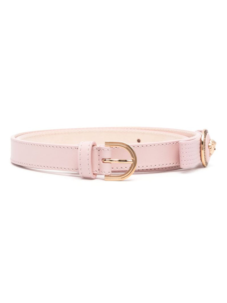 Pink Medusa Leather Belt