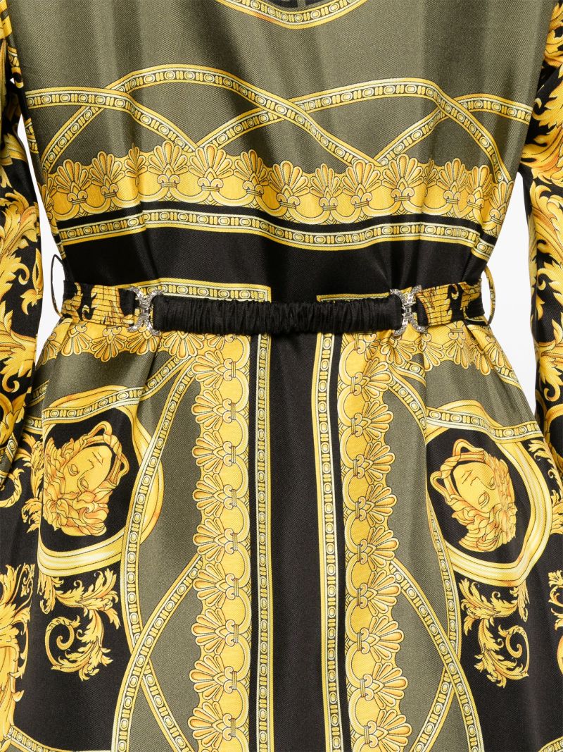 La Coupe Des Dieux Silk Shirt Dress