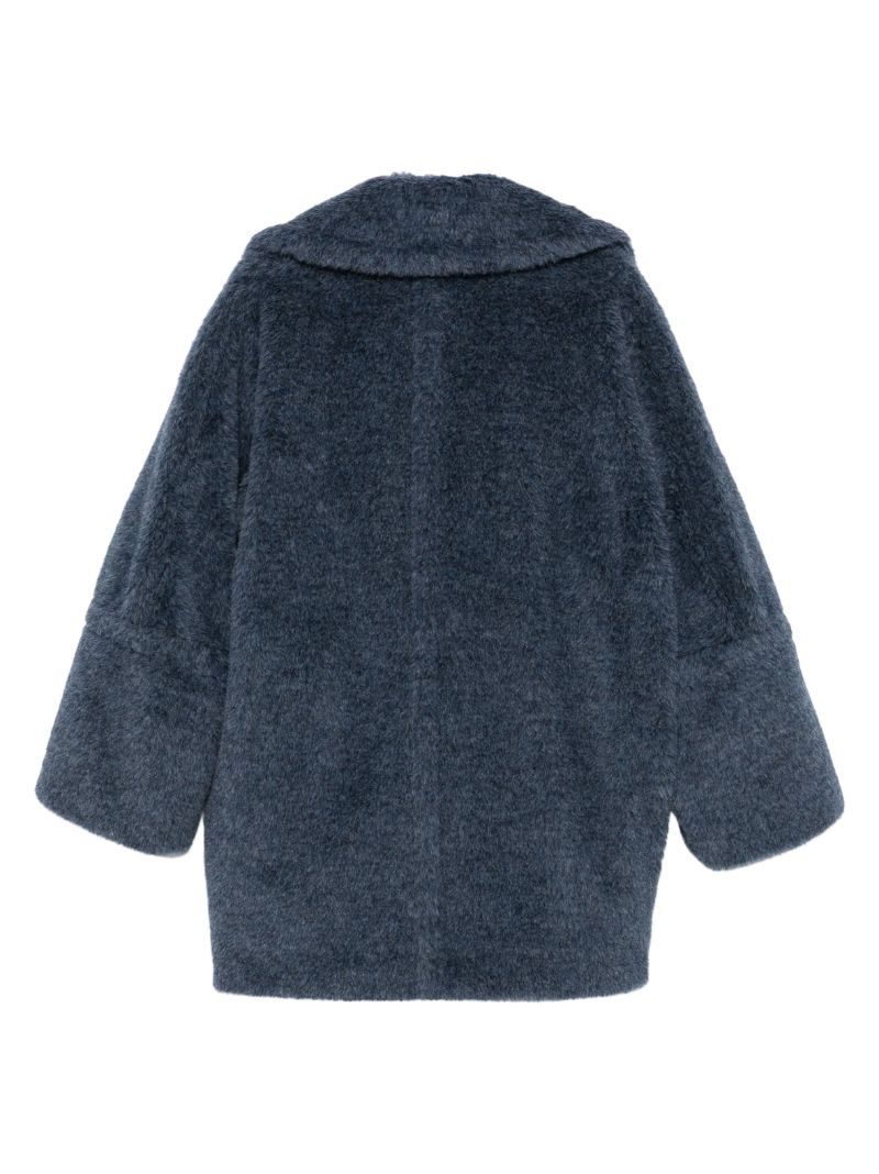Blue Double-breasted Coat