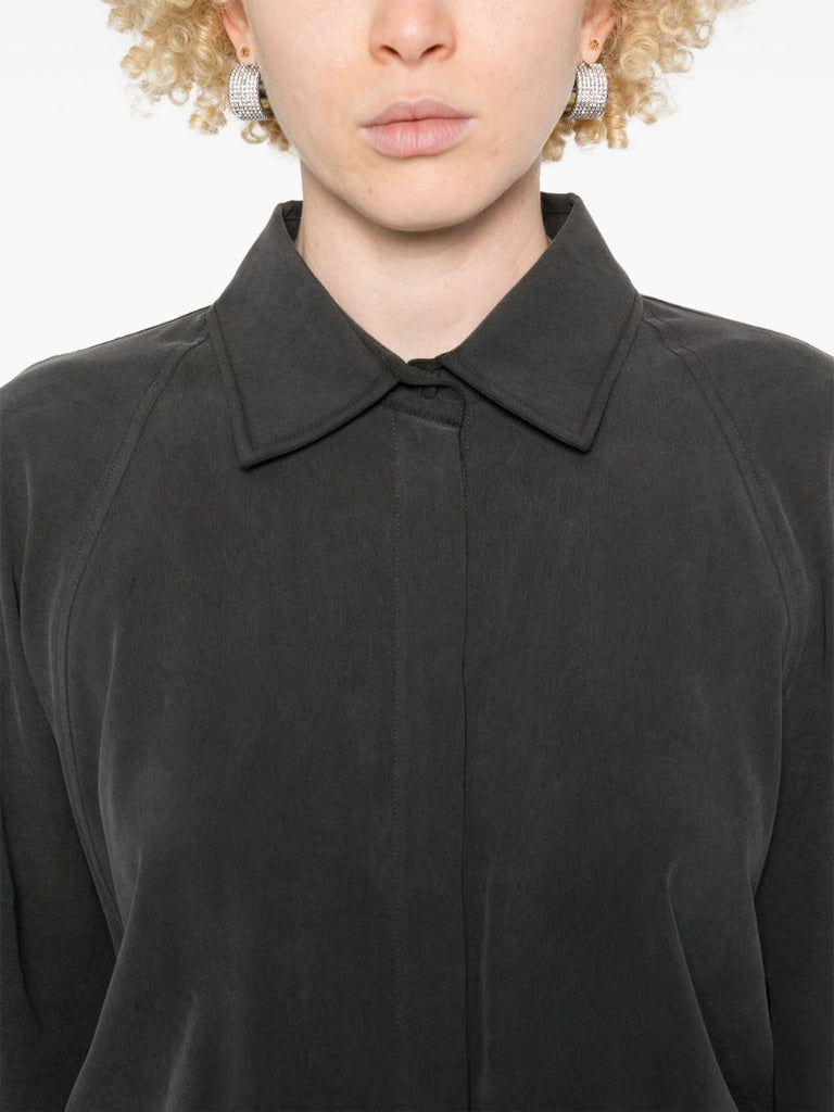 Silk Shirt Bodysuit