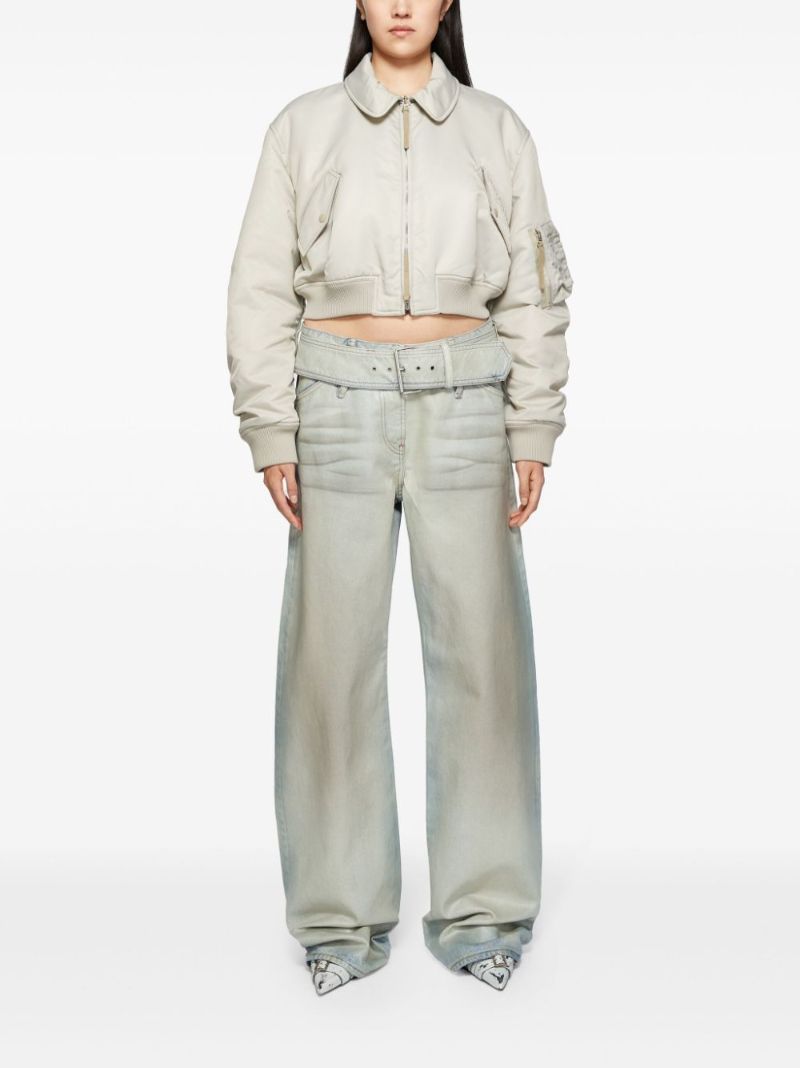 Coated Jeans