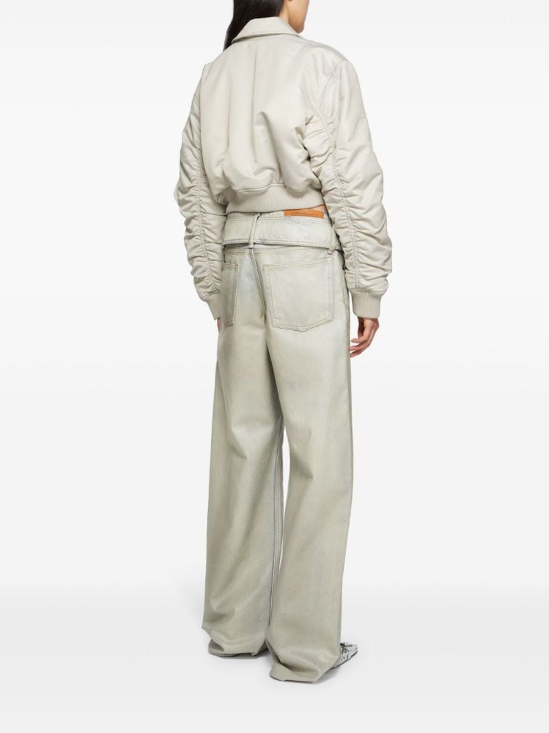 Coated Jeans