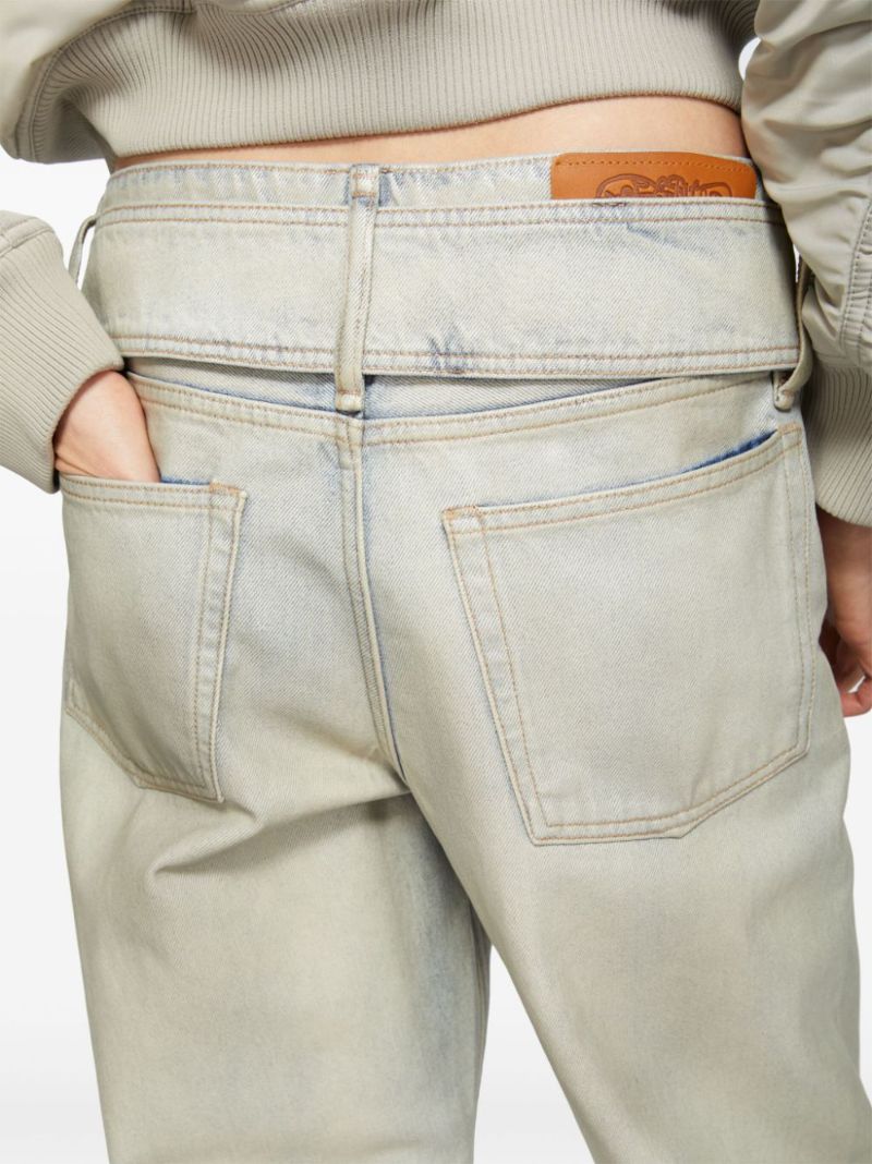 Coated Jeans