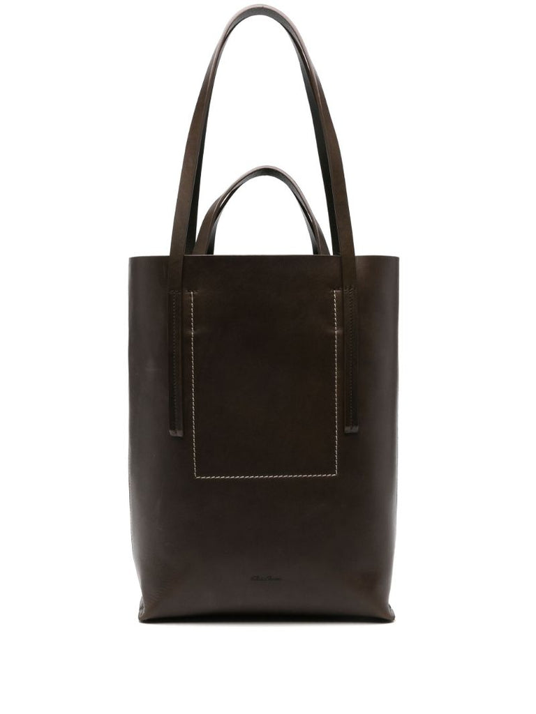 Medium Leather Tote Bag