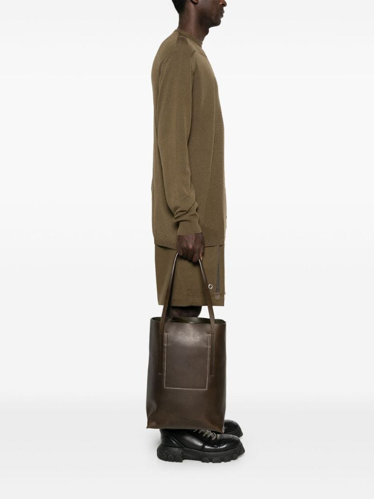 Medium Leather Tote Bag