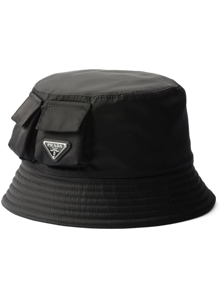Black Re-nylon Bucket Hat