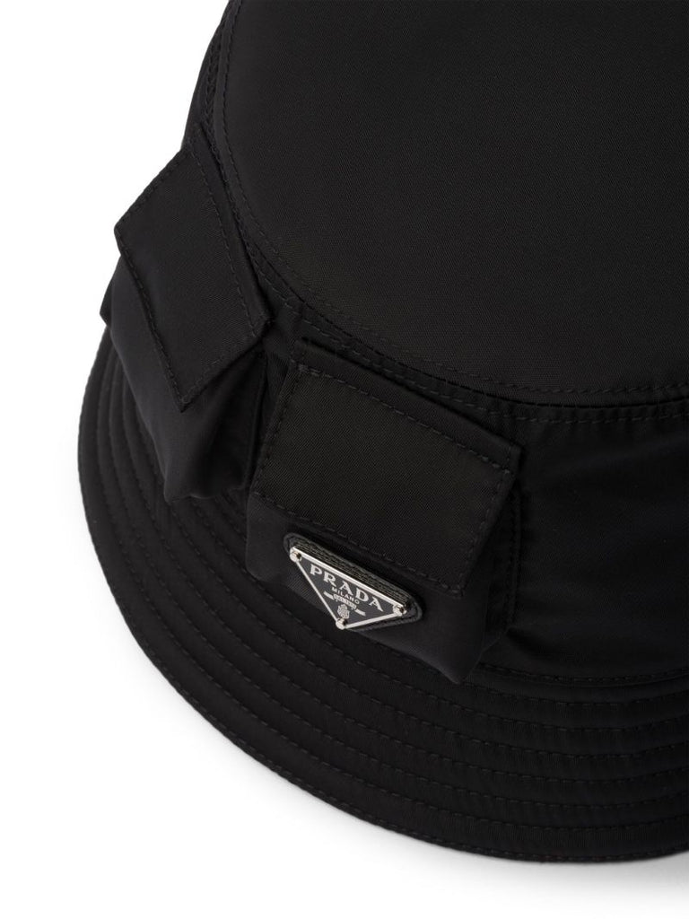 Black Re-nylon Bucket Hat