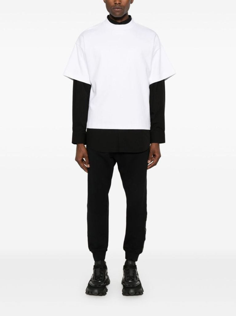 Logo-tape Cotton Track Pants