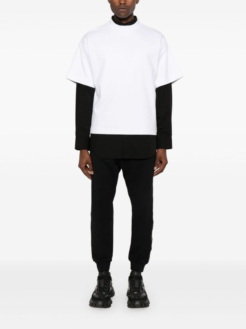 Logo-tape Cotton Track Pants