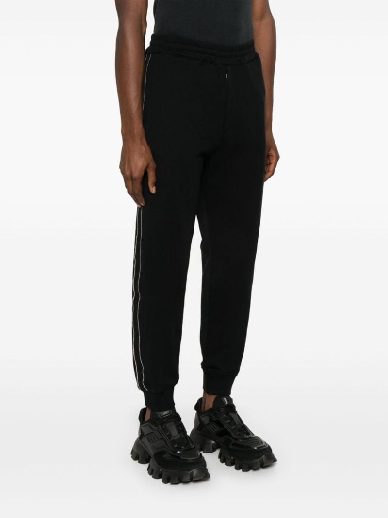 Logo-tape Cotton Track Pants