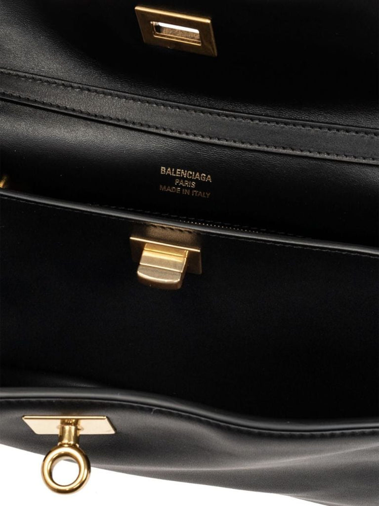 Black Rodeo Small Leather Tote Bag
