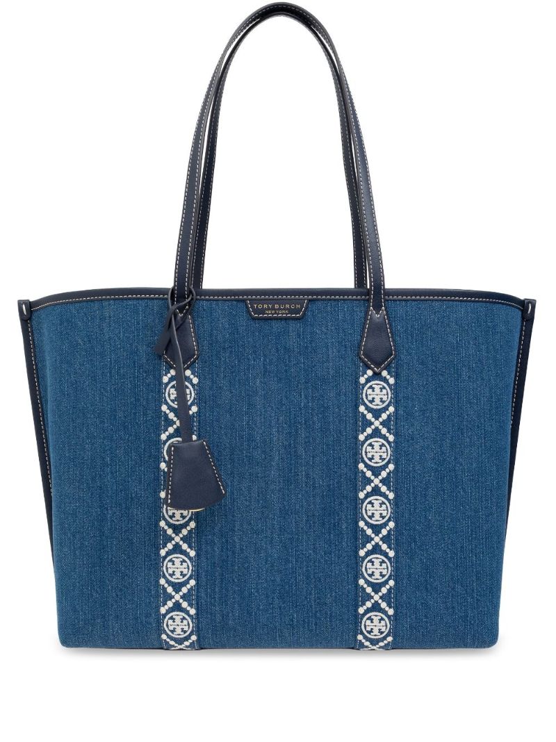 Blue Denim Tote Bag