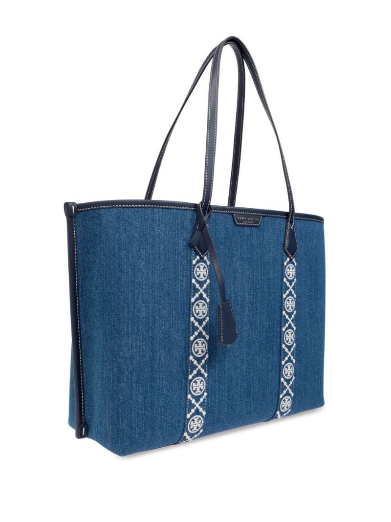 Blue Denim Tote Bag