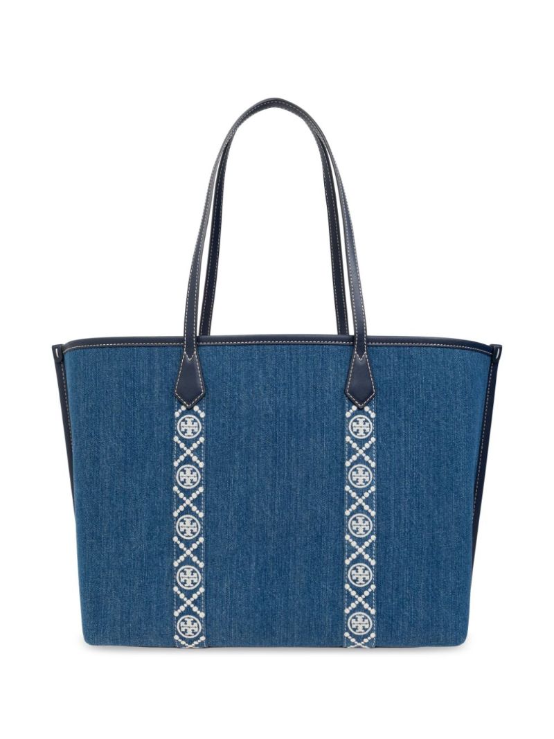Blue Denim Tote Bag