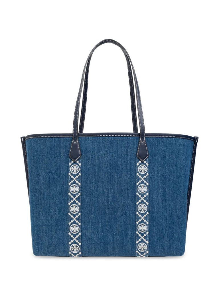 Blue Denim Tote Bag