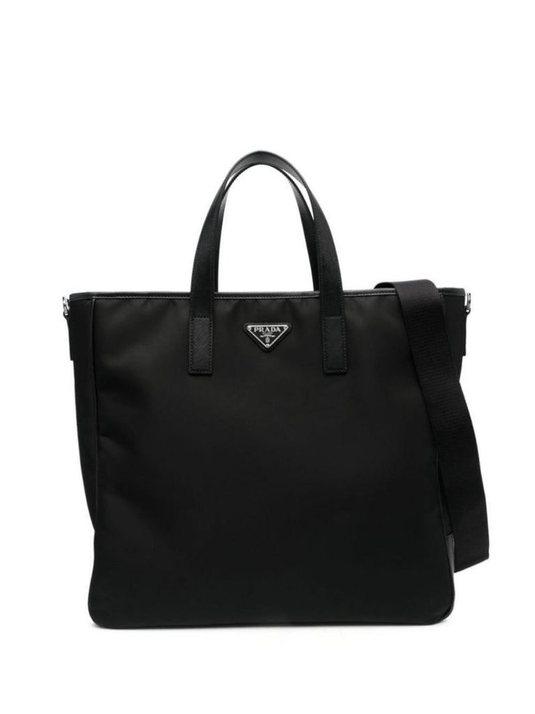 Re-nylon Logo Tote Bag