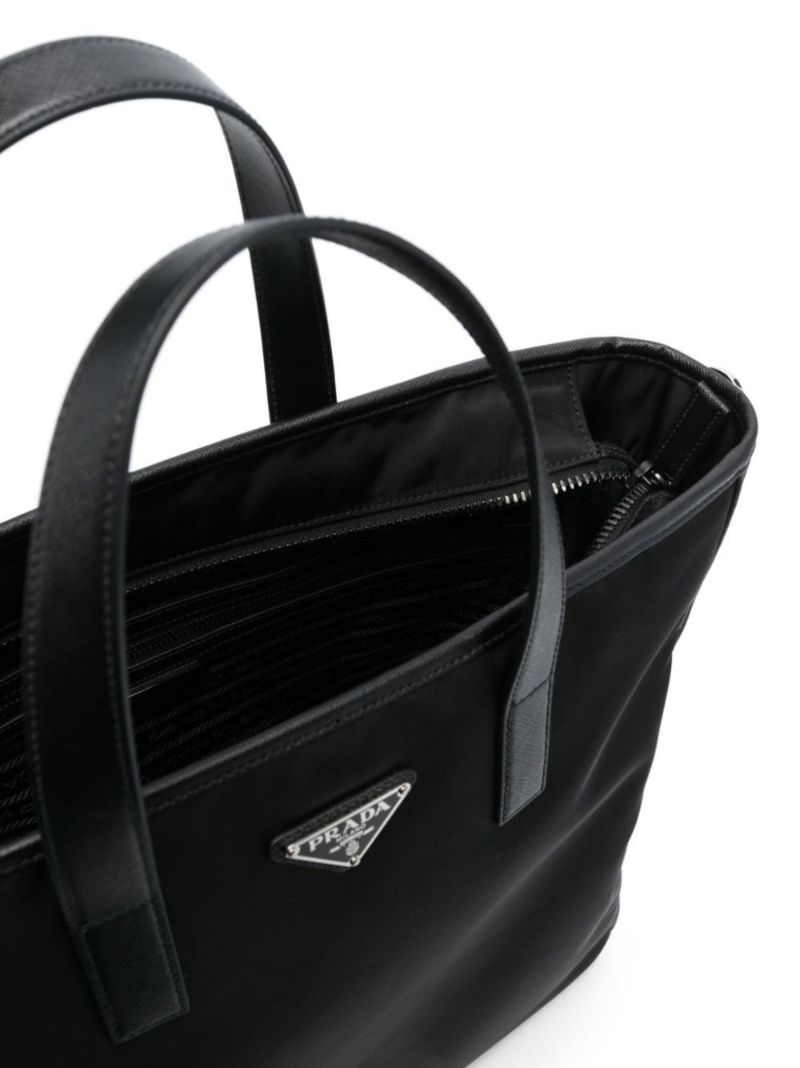 Re-nylon Logo Tote Bag