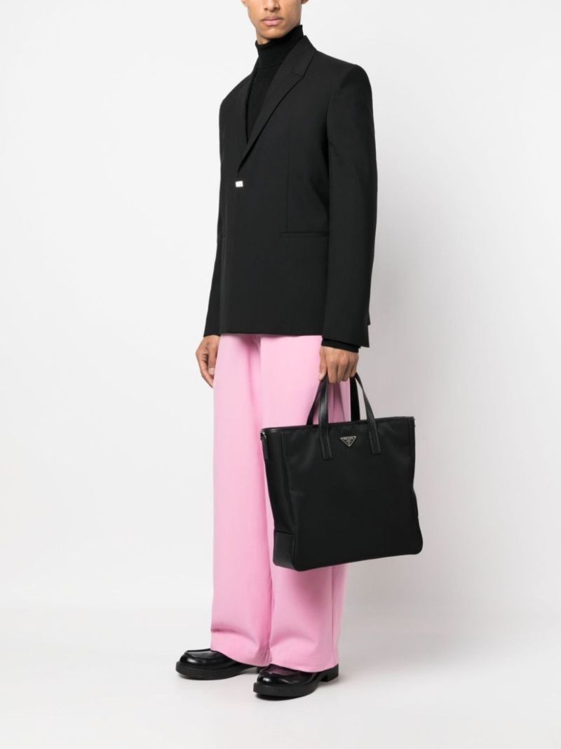 Re-nylon Logo Tote Bag