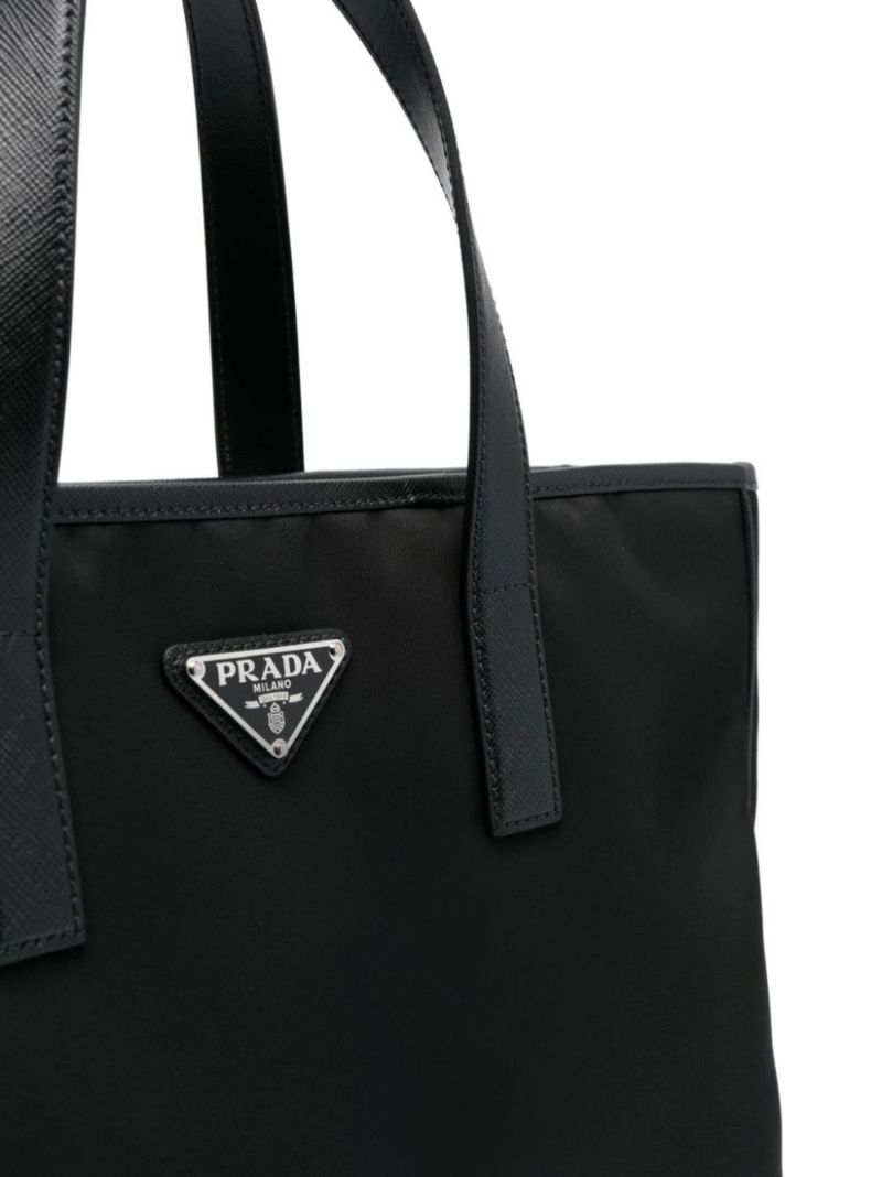 Re-nylon Logo Tote Bag