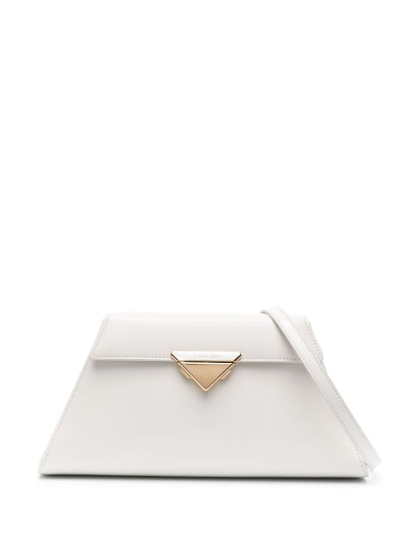 White Leather Shoulder Bag