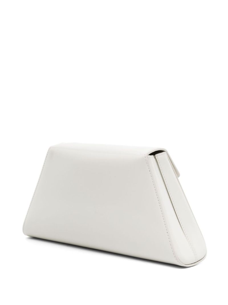 White Leather Shoulder Bag