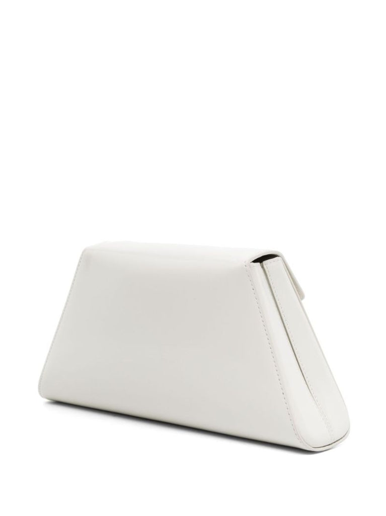 White Leather Shoulder Bag
