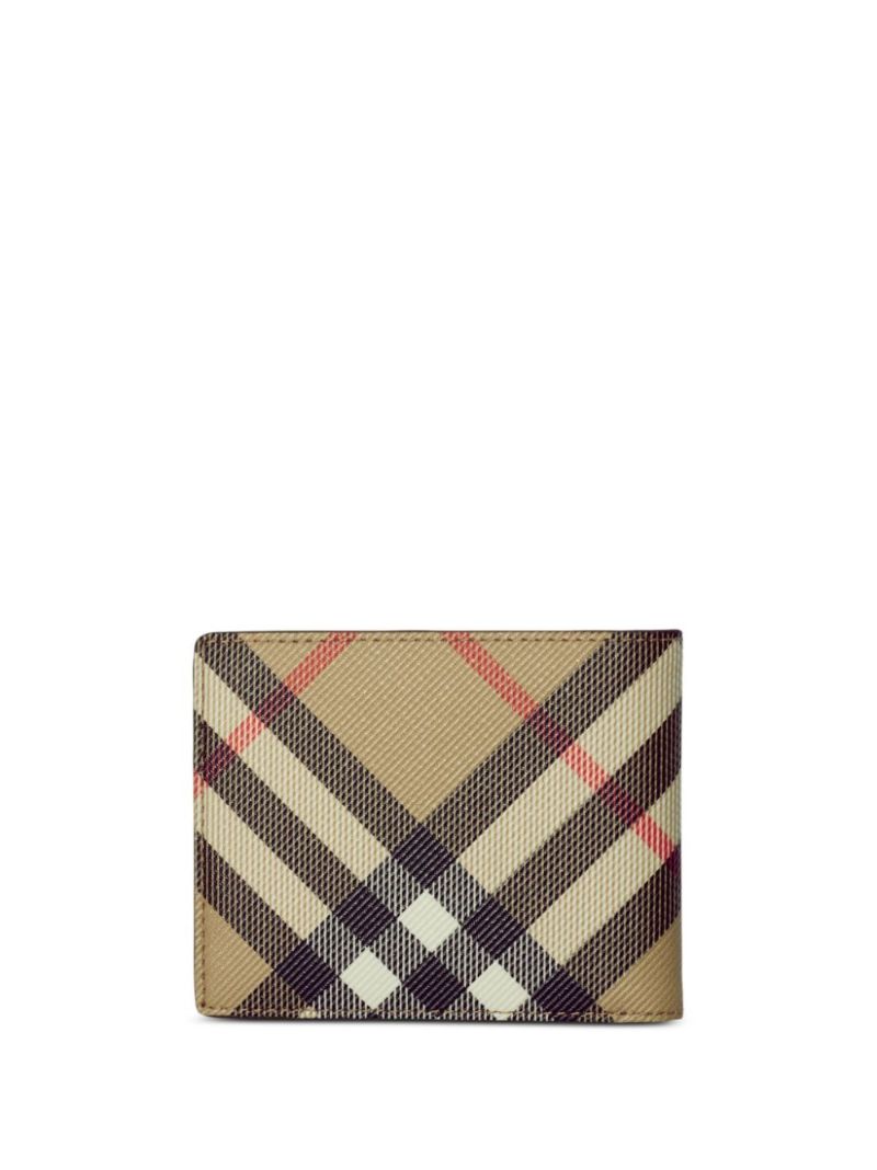Check-print Bi-fold Wallet
