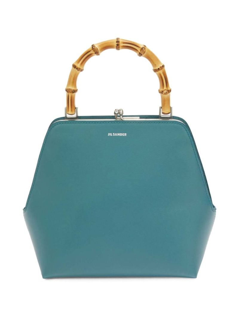 Blue Goji Bamboo Tote Bag