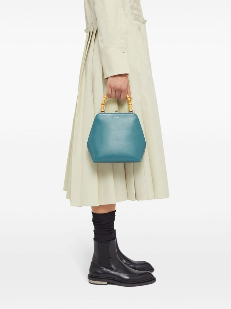 Blue Goji Bamboo Tote Bag