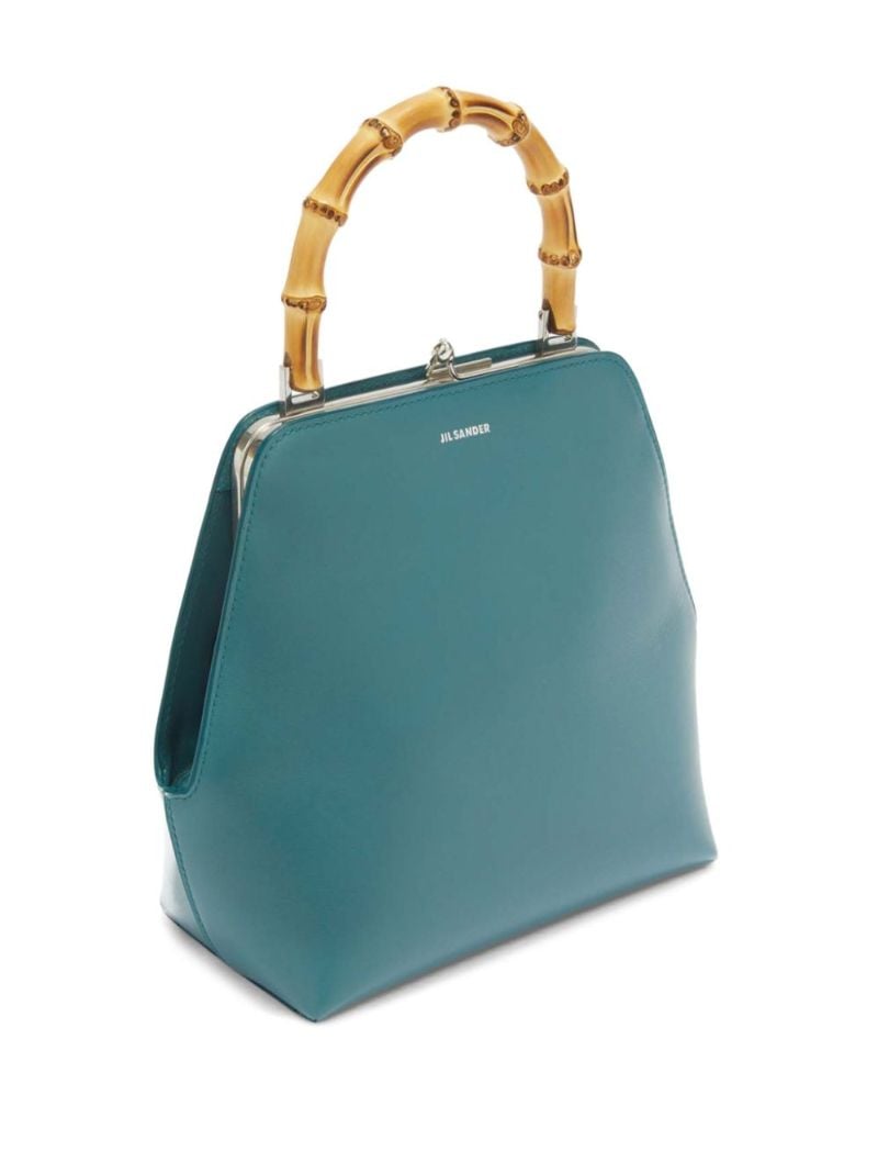 Blue Goji Bamboo Tote Bag