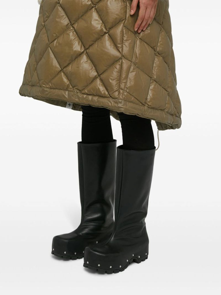 Studded Knee-high Boots