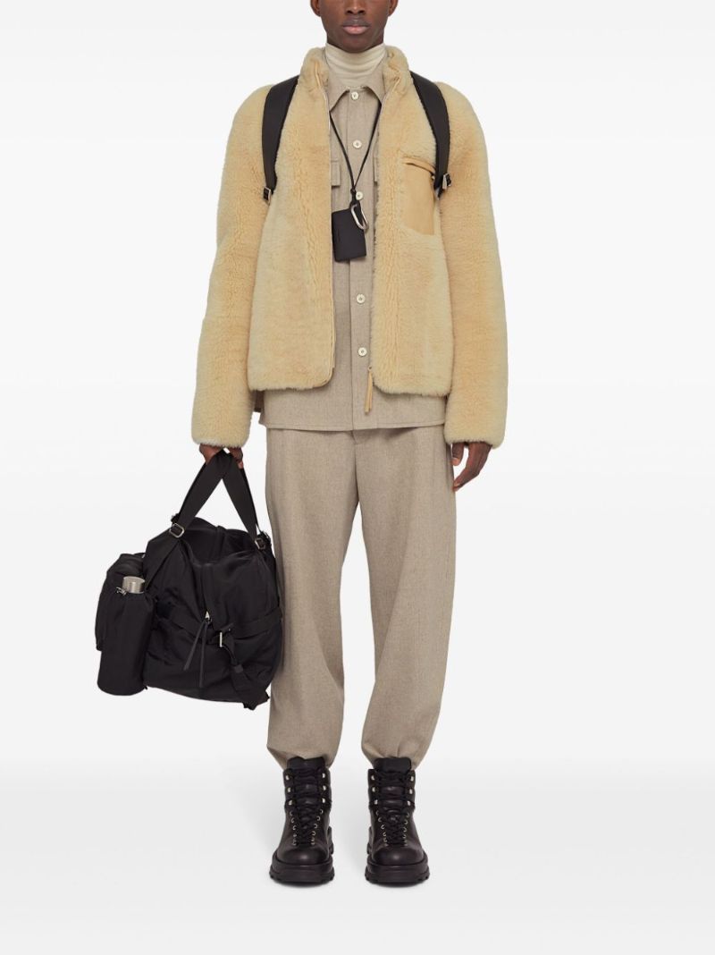 Neutral Wool Shirt