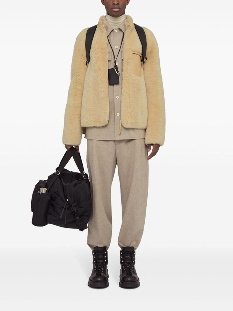 Neutral Wool Shirt