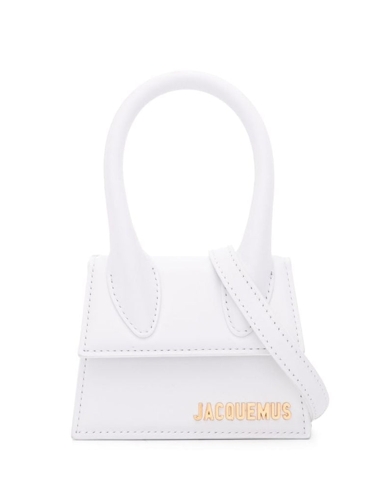 White Le Chiquito Leather Mini Bag