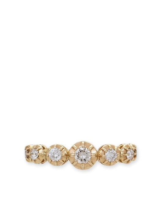 14k Yellow Gold Sophia Diamond Ear Cuff