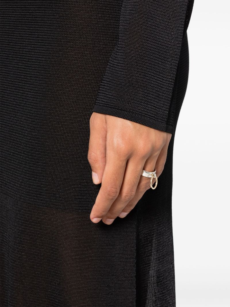 18k Yellow Gold Roses Ring