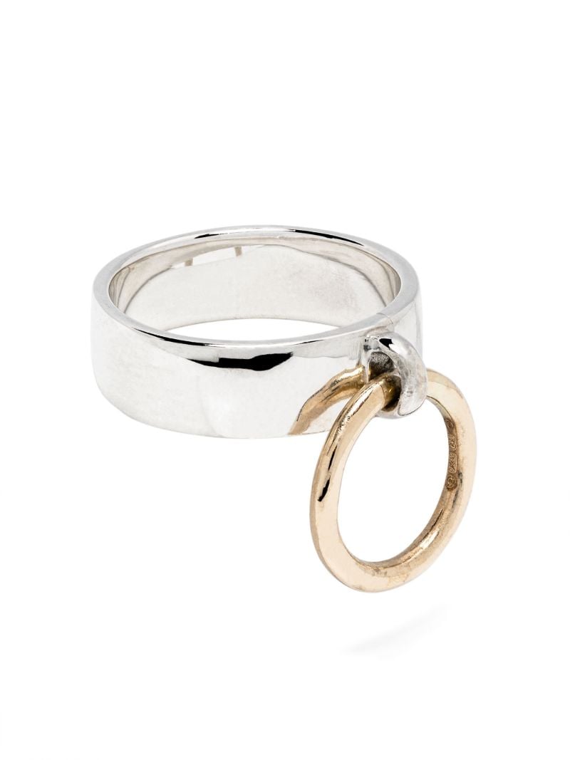 18k Yellow Gold Roses Ring