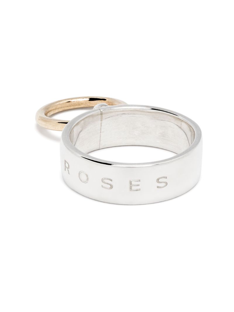 18k Yellow Gold Roses Ring