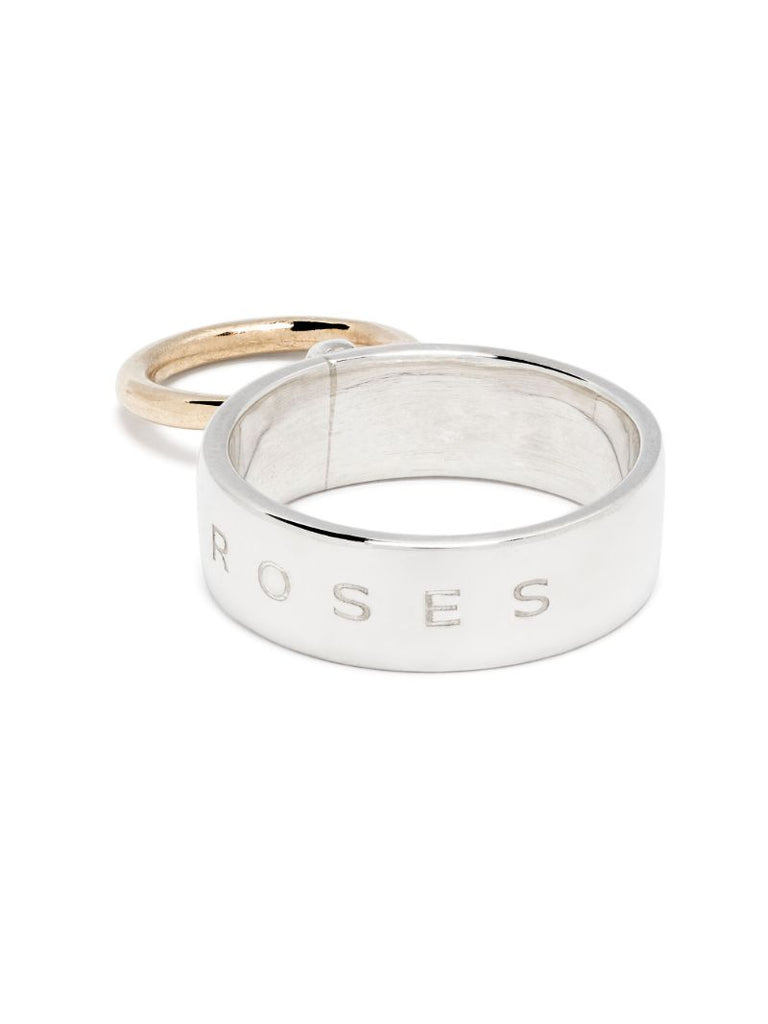 18k Yellow Gold Roses Ring