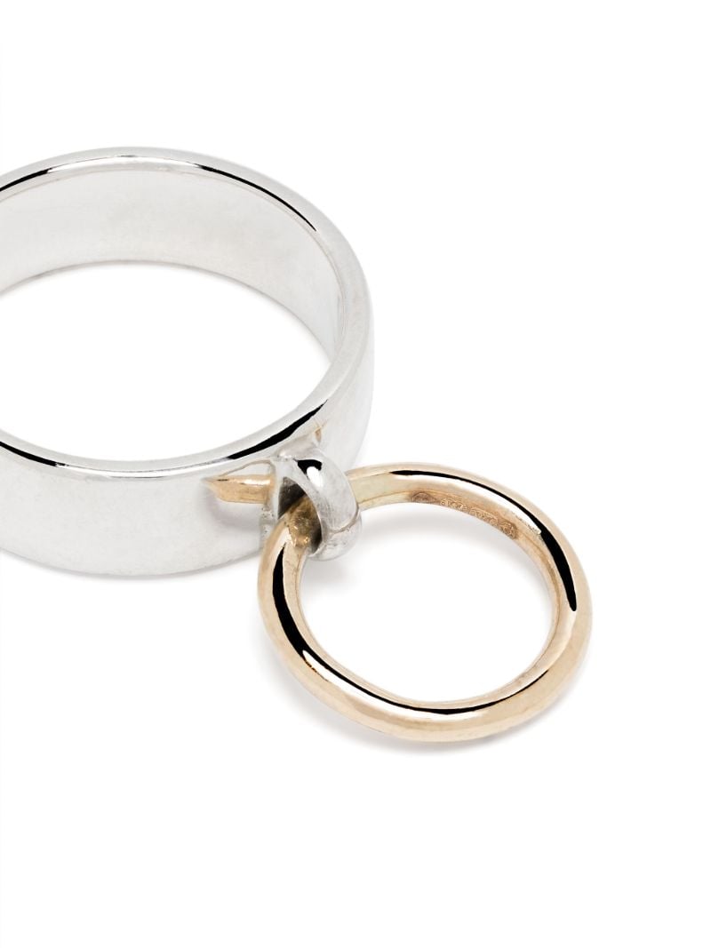 18k Yellow Gold Roses Ring